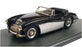 Mimodels 1/43 Scale MM3000BS - Austin Healey 3000 LHD - Black/Silver