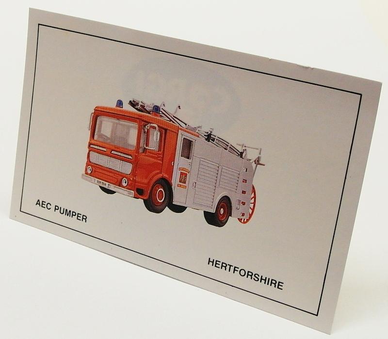 Corgi 1/50 Scale Model Fire Engine 97357 - AEC Pumper - Hertfordshire