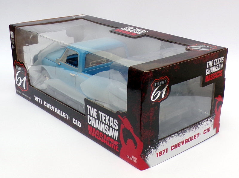 Greenlight 1/18 Scale HWY-18014 - 1971 Chevrolet C10 The Texas Chainsaw Massacre