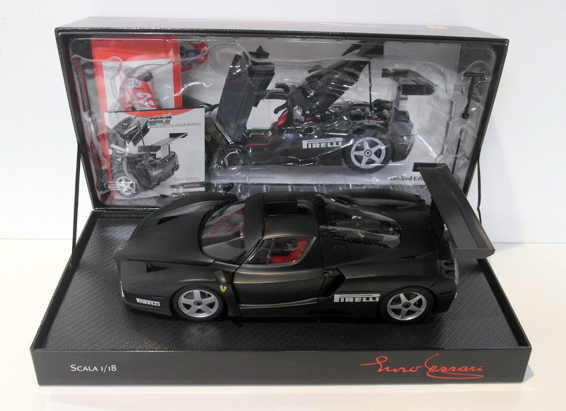 BBR 1/18 Scale diecast - HE180023 Ferrari Enzo Test 2003 Matt black ltd 999pcs