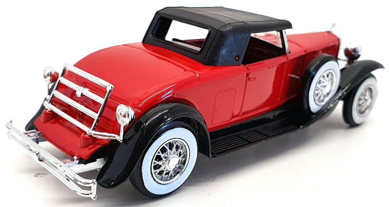 Solido 1/43 Scale Model Car AEA3360 - Duesenberg J - Red/Black