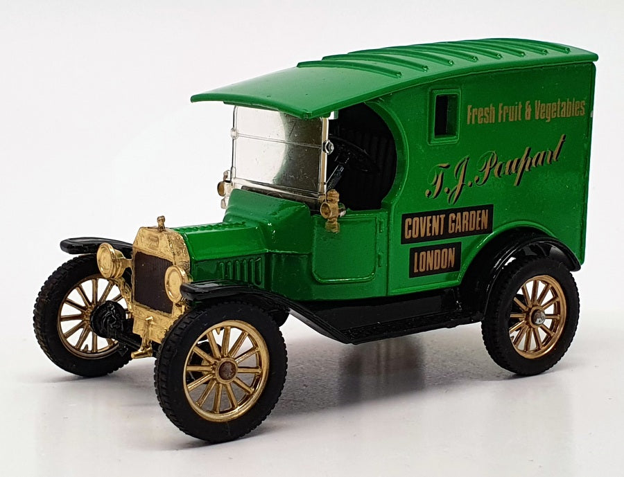 Corgi Appx 9cm Long Diecast C3P09 - 3 Ford Model T Vans - Transport Of The 30s