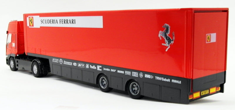 Old Cars 1/43 Scale OC17219 - Iveco F1 Car Transporter Truck - Scuderia Ferrari