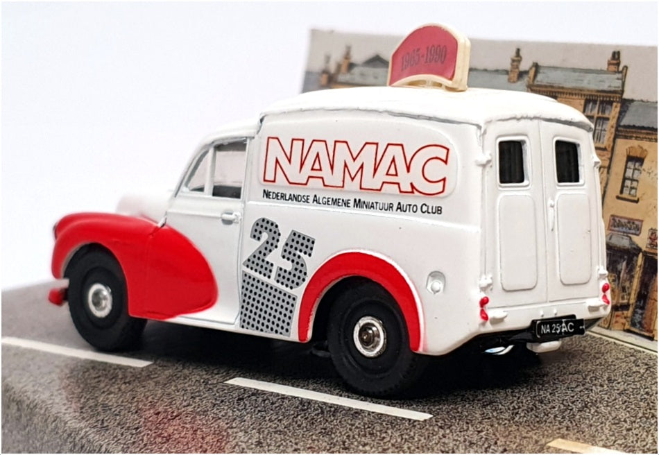 Corgi 1/43 Scale Diecast D957 - Morris 1000 Van NAMAC - Red/White