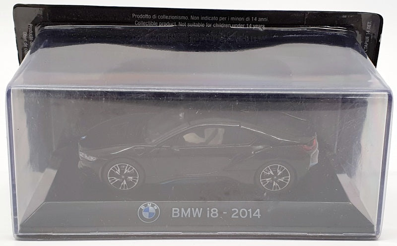 Altaya 1/43 Scale Model Car 1501IR8 - 2014 BMW i8 - Black