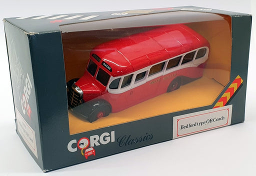 Corgi 1/50 Scale Diecast C949/8 - Bedford Type OB Coach - Red