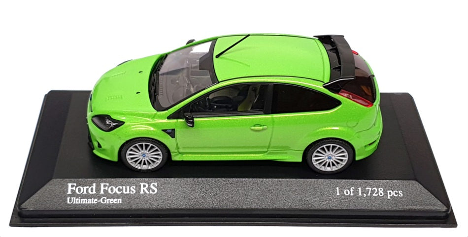 Minichamps 1/43 Scale 400 088102 - 2009 Ford Focus RS - Met Green