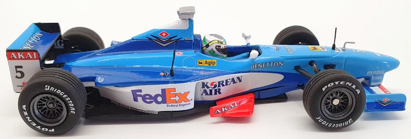 Minichamps 1/43 Scale Model Car 0712IR57 - 1998 F1 Benetton Playlife B198 - Blue