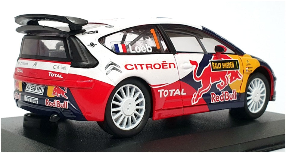 Saico 1/32 Scale 33701MB(G) - Citroen C4 WRC Rally Sweden 2010 #1 S. Loeb