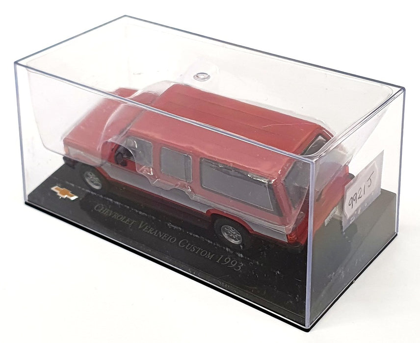 Altaya 1/43 Scale 9921J - 1993 Chevrolet Veraneio Custom - Red