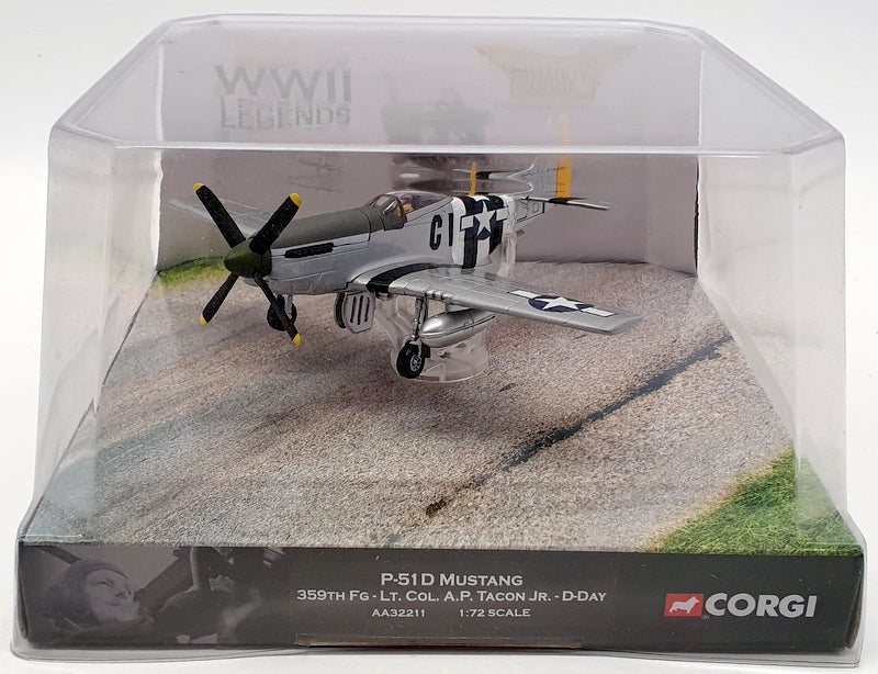 Corgi 1/72 Scale Model Aircraft AA32211 - P51D Mustang 359th FG Lt Col A.P.Tacon