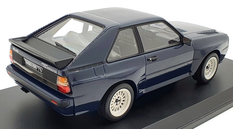 Norev 1/18 Scale Diecast 188314 - Audi Sport Quattro 1985 - Dark Blue