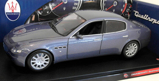 Hot Wheels 1/18 Scale Diecast - B7003 Maserati Quattroporte Metallic Blue