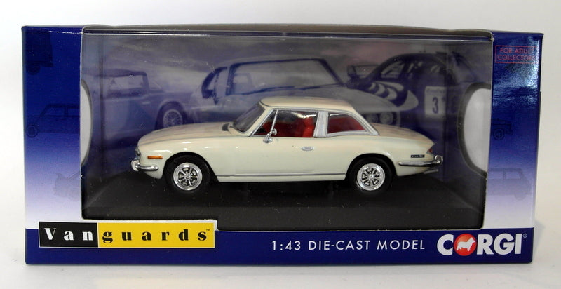 Vanguards 1/43 VA10107 Triumph Stag MK1 White LD1 Pilot built #1