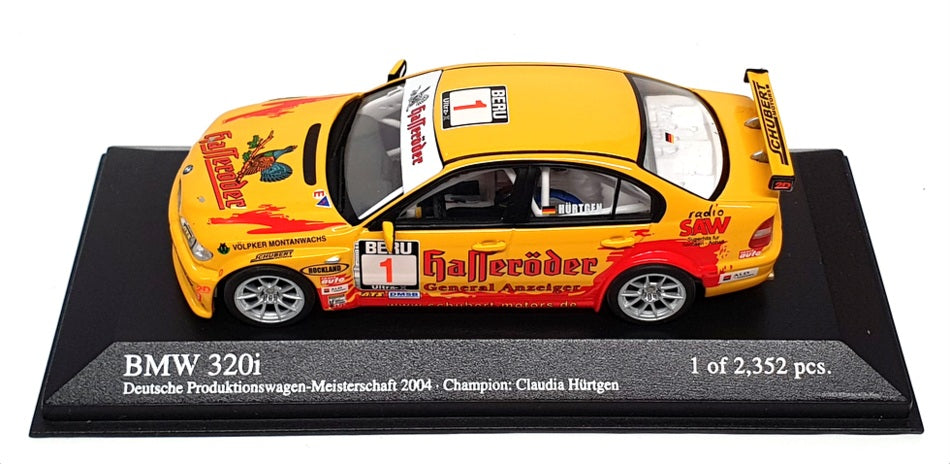 Minichamps 1/43 Scale 400 042401 - BMW 320i #1 Champ DMSB 2004 - C. Huertgen