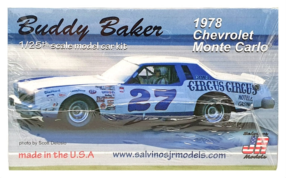 Silvinos JR 1/25 Scale Kit BBMC19780 - 1978 Chevrolet Monte Carlo Buddy Baker