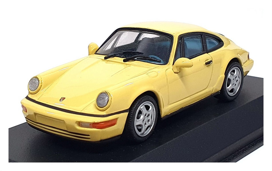 Minichamps 1/43 Scale MIN 062120 - 1992 Porsche 911 Carrera 2/4 - Yellow