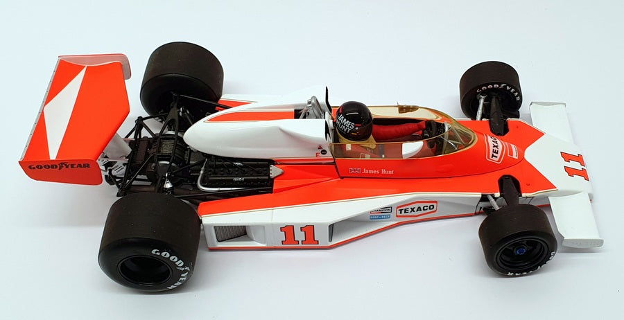 Minichamps 1/18 Scale 530 761811 - F1 McLaren Ford M23 - #11 James Hunt 1976