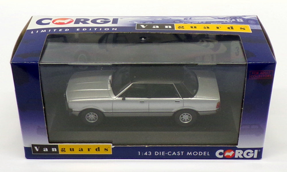 Vanguards 1/43 Scale Model Car VA11912 - Ford Cortina Mk4 - Strato Silver