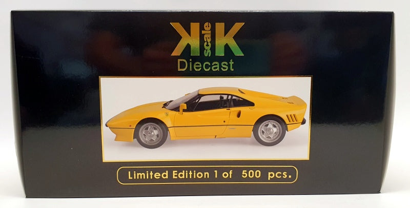 KK Model 1/18 Scale Diecast 180413 - 1984 Ferrari 288 GTO - Yellow