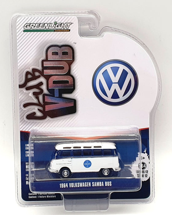 Greenlight 1/64 Scale Model Bus 36020-A - 1964 Volkswagen Samba Bus