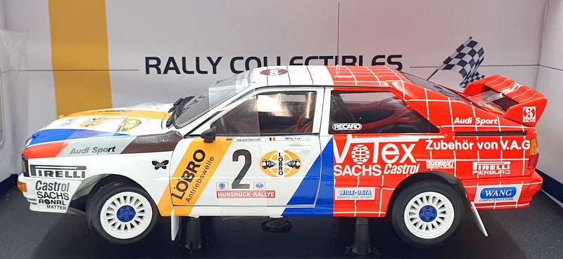 Sun Star 1/18 Scale 4252 Audi Quattro A1 #2 H.Demuth/W.Lux 1984 Rally