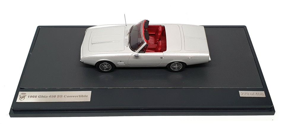 Matrix 1/43 Scale MX10701-031 - 1966 Ghia 450SS Convertible - Silver