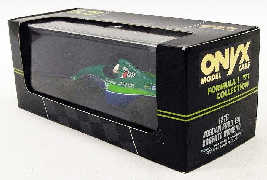 Onyx 1/43 Scale Model Car 127B - F1 '91 Jordan Ford 191 - Roberto Moreno