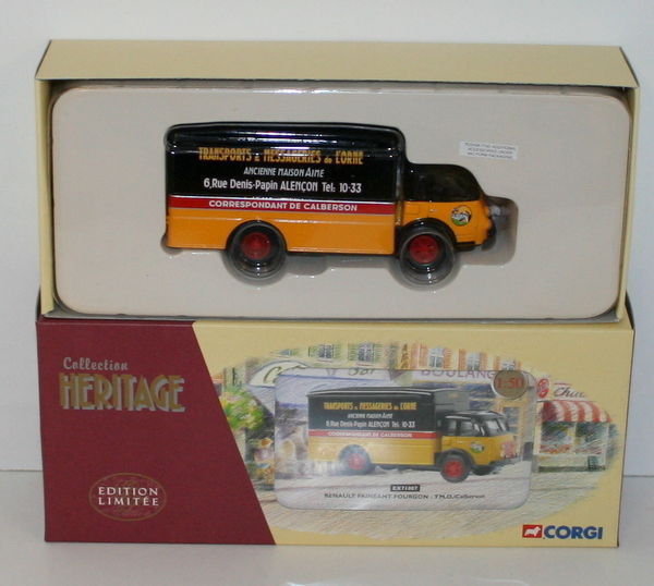 CORGI 1/50 EX71007 - RENAULT FAINEANT FOURGON - T M O CALBERSON