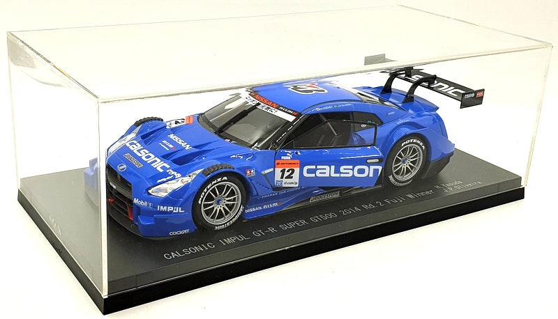 EBBRO 1/18 Scale 81017 - Nissan GTR Calsonic Impul #12 2014 Fuji