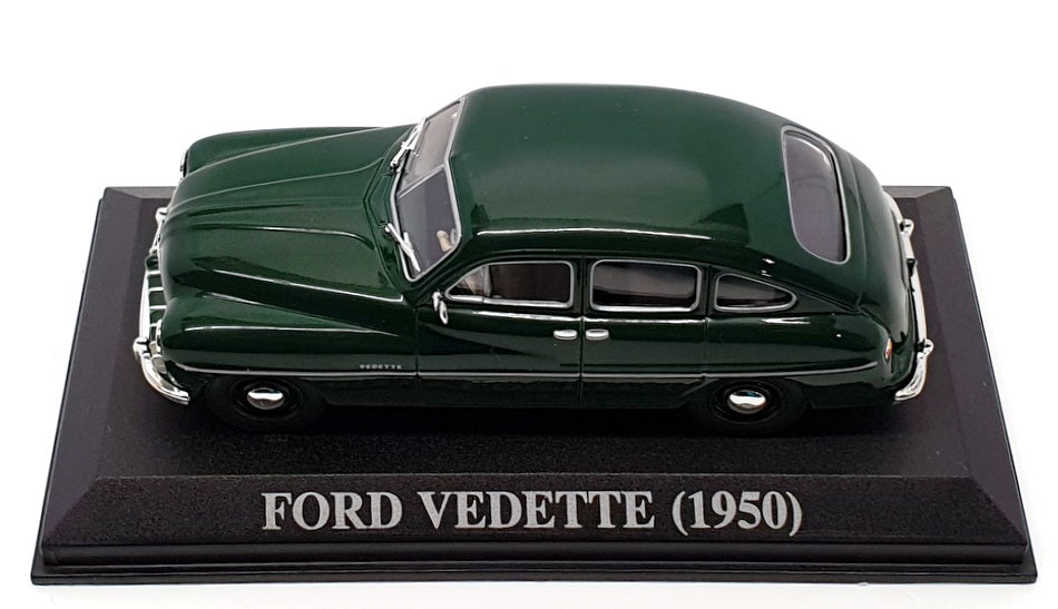 Altaya 1/43 Scale Diecast AL261021 - 1950 Ford Vedette - Dk Green