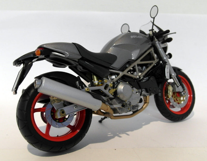 Minichamps 1/12 Scale diecast - 122 120121 Ducati Monster S4 Metallic grey