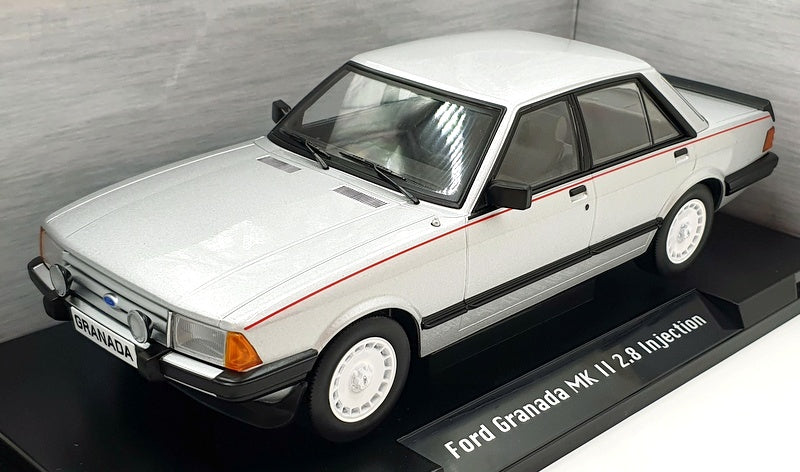 Model Car Group 1/18 Scale MCG18311MCW Ford Granada MK II 2.8 injection Silver