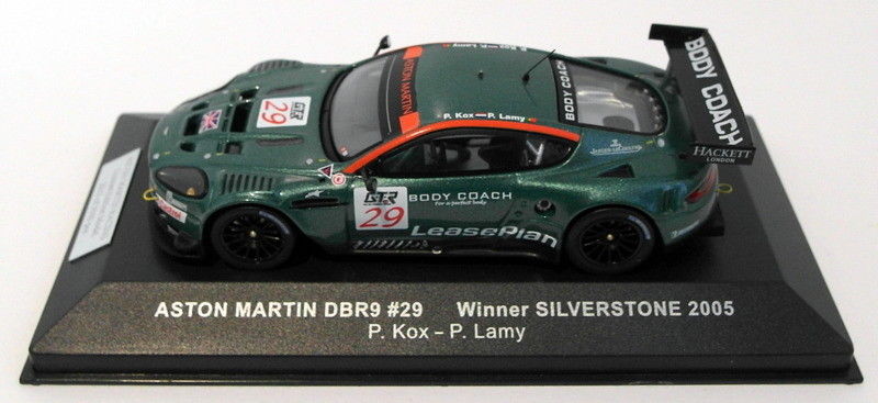 Ixo 1/43 Scale 05-AMR-SV-43 - Aston Martin DBR9 #29 Winner Silverstone 2005