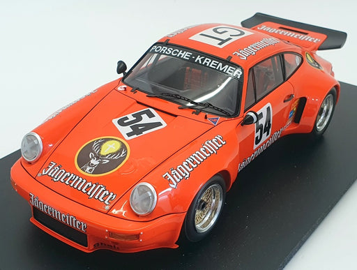 Spark 1/18 Scale 18S042 - Porsche 911 RSR 3.0 #54 Nurburgring 1975 - Orange