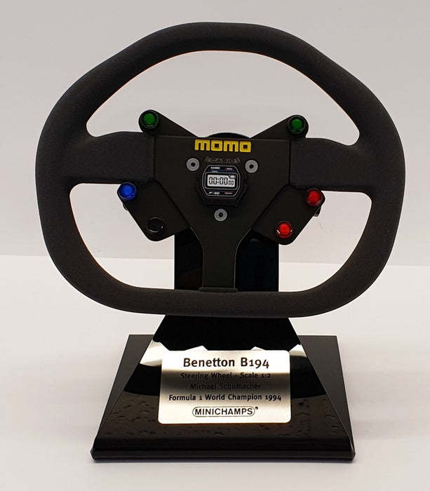 Minichamps 1/2 Scale 200 941605 Replica Steering Wheel Schumacher Benetton B194