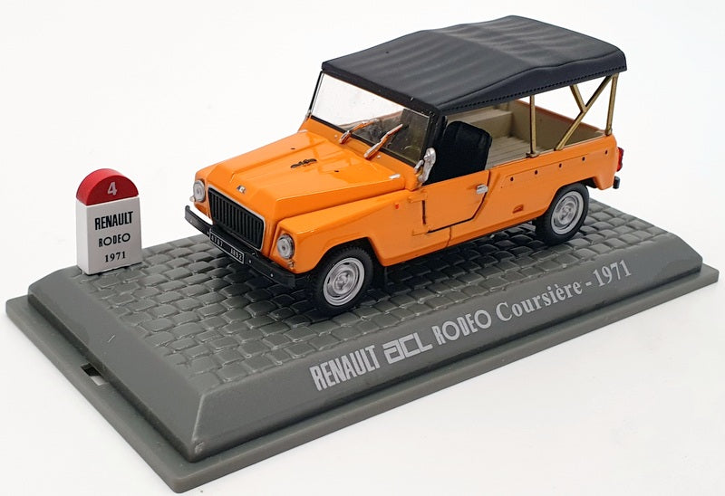 Universal Hobbies 1/43 Scale UH02IR - 1971 Renault ACL Rodeo Coursiere  - Orange