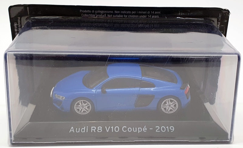 Altaya 1/43 Scale Model Car 1501IR2 - 2019 Audi R8 V10 Coupe - Blue