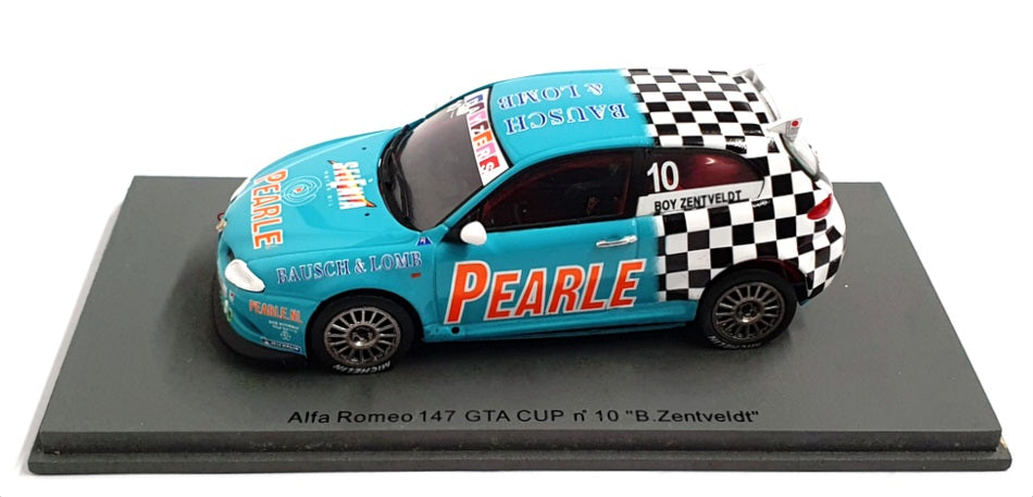 Spark 1/43 Scale Resin S0484 - Alfa Romeo 147 GTA Cup - #10 Zentveldt