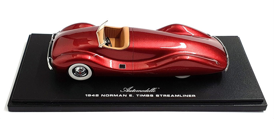 Automodello 1/43 Scale 43T190 - 1948 Norman E Timbs Streamliner - Met Deep Red