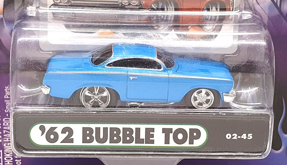 Muscle Machines 1/64 Scale 71151 02-45 - 1962 Chevrolet Bubble Top - Blue