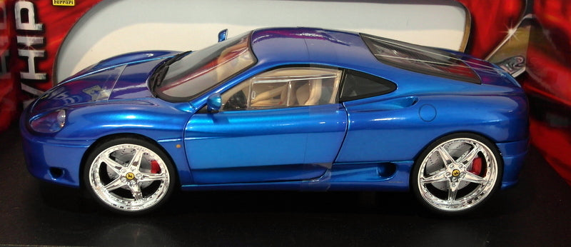 Hot Wheels 1/18 Scale Diecast - C3865 Ferrari 360 Modena Metallic