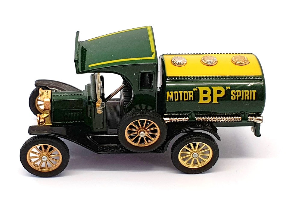 Corgi 10cm Long Diecast C880 - Ford Model T Truck - BP Green/Yellow