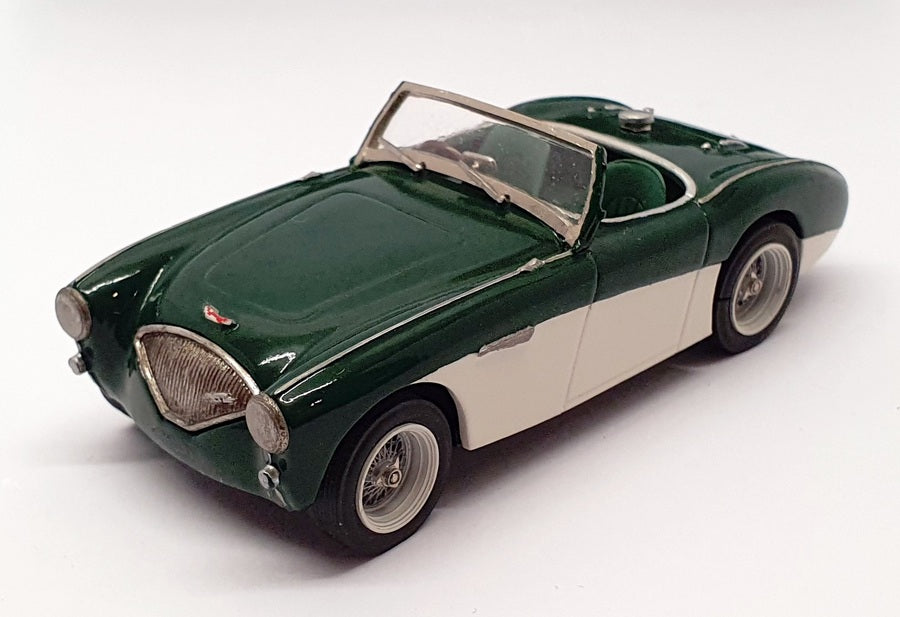 K&R Replicas 1/43 Scale Built Kit C. KR42 - Austin Healey 100 BN2 Green/White