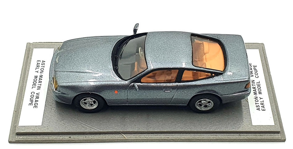 Unknown Brand 1/43 Scale 5222H - Aston Martin Virage EM Coupe - Metallic Grey