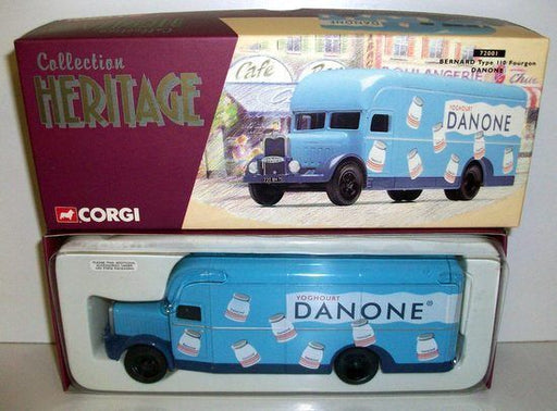 CORGI 1/50 - 72001 BERNARD TYPE 110 FOURGON - DANONE