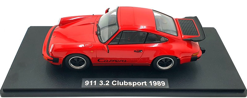 KK Scale 1/18 Scale Diecast KKDC180872 - Porsche 911 Carrera Clubsport Red