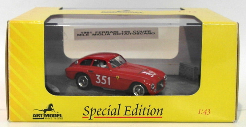 Art Model 1/43 Scale ART910 - Ferrari 166 Coupe Mille Miglia 1951 Rota-Toscano