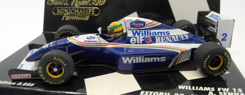 Minichamps F1 1/43 Scale diecast 430 940102 Williams FW15 A. Senna Estoril 94