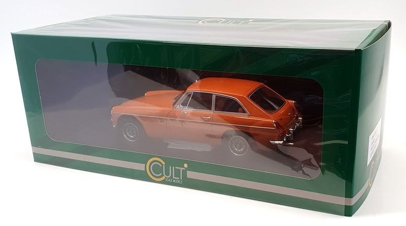 Cult Models 1/18 Scale CML107-2 - 1974 MG B GT V8 Tundra - Orange